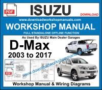 Isuzu D Max Repair Service Workshop Manual Download